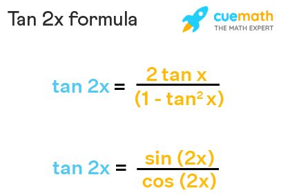 2 tan x formula.